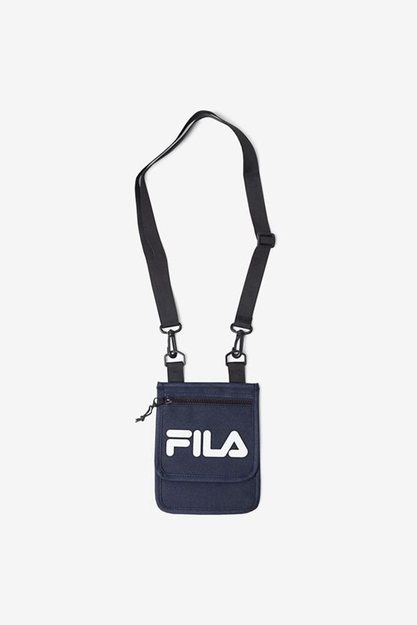 Bolsos Pouch Fila Azul Marino - Writer Neck Pouch - España 279685UNF